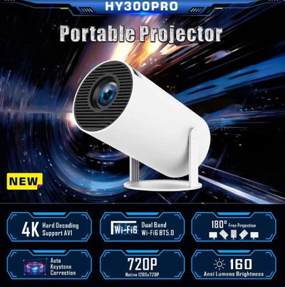 HY300 Pro Projector Home Theater - Daily Finds from Matt